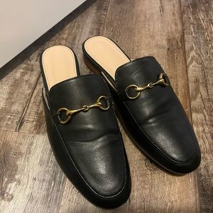 Black Mules! Barely Worn.